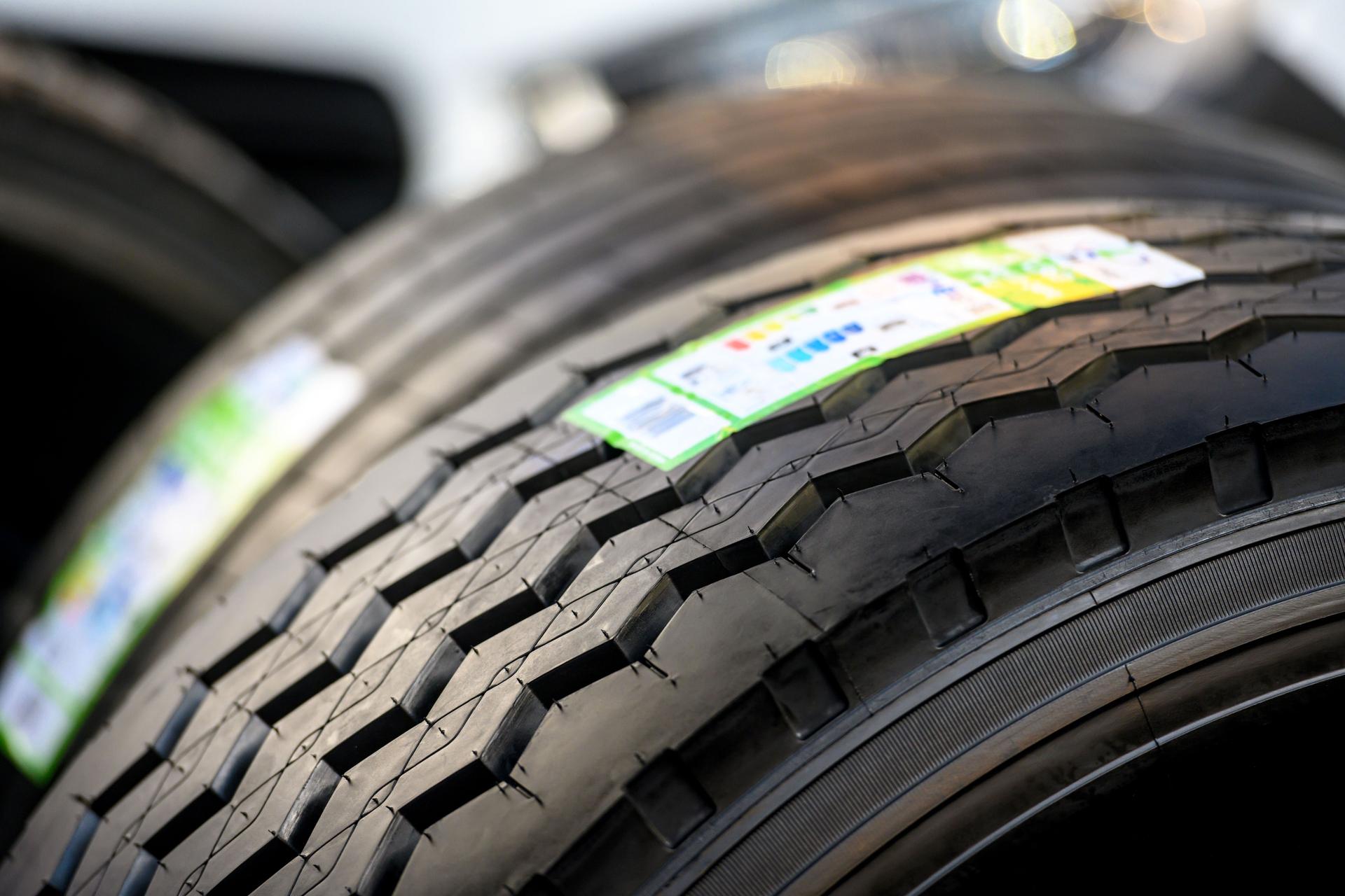 New car tire